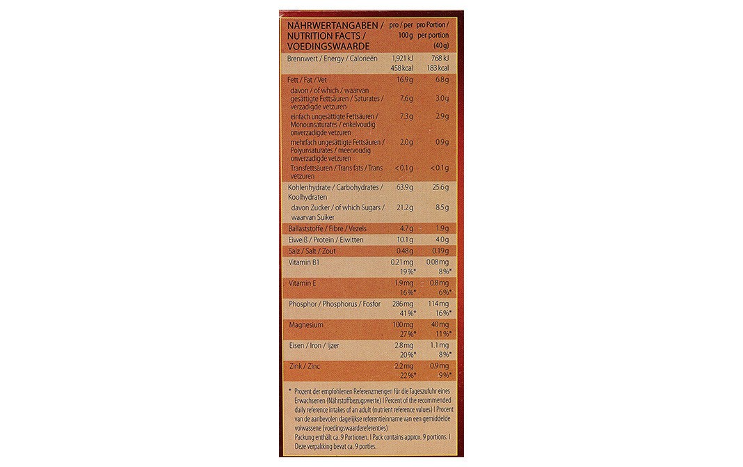 Kolln Muesli Crunchy Chocolate Biscuit & Oats   Box  375 grams